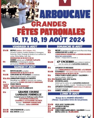 Fêtes patronales