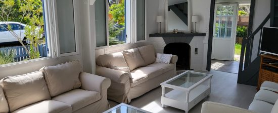 Villa Dune Fleurie 18 pers, 8 chambres, 4 SDB, 4 WC, 300 m de la plage