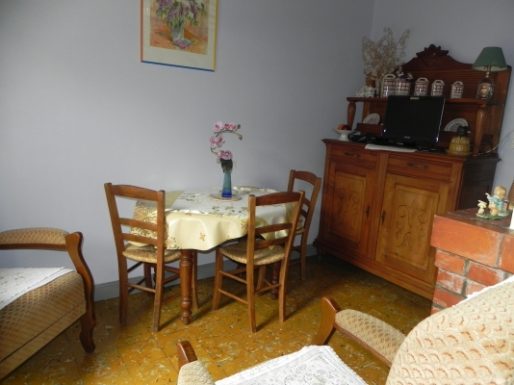 Maison sur jardin clos