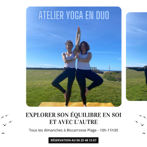 Séance de Yoga en duo