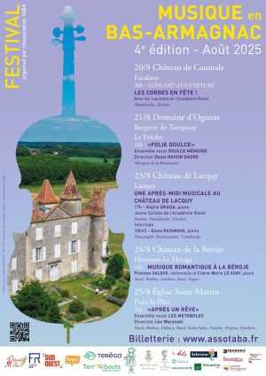 Musique en Bas Armagnac – Concert d’ouverture