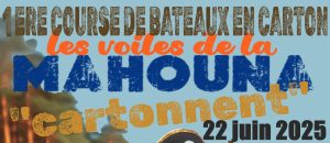 Course de bateaux en carton – Les voiles de la Mahouna cartonnent