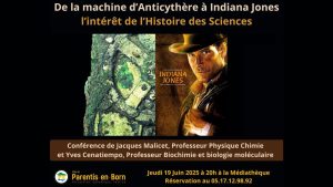 Conférence : “De la Machine d’Anticythère à Indiana Jones”