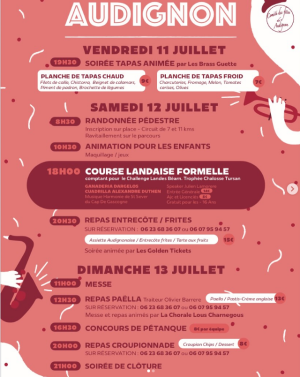Fêtes patronales