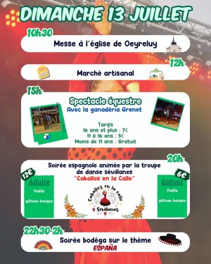 Fêtes de Oeyreluy