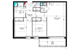 52606941  – Appartement – 3 pièces à BENESSE MAREMNE