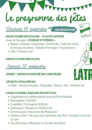 Fêtes de Latrille