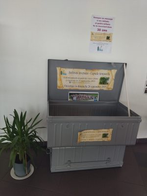 Journées Européennes du Patrimoine – Archives inversées, capsule temporelle