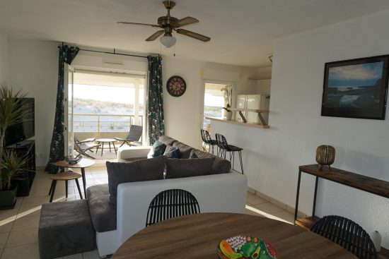 Bisca océan T3 lumineux en front de mer