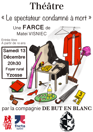 Théatre  » Le spectateur condamné à mort »