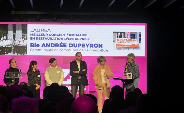 Le RIE Andrée Dupeyron récompensé pour la meilleure initiative de restauration collective
