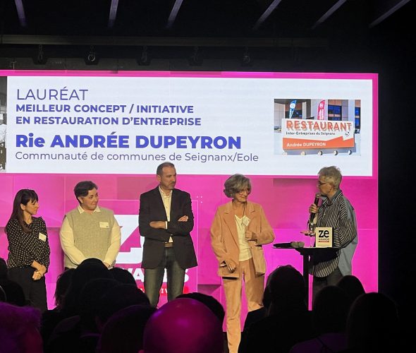 Le RIE Andrée Dupeyron récompensé pour la meilleure initiative de restauration collective
