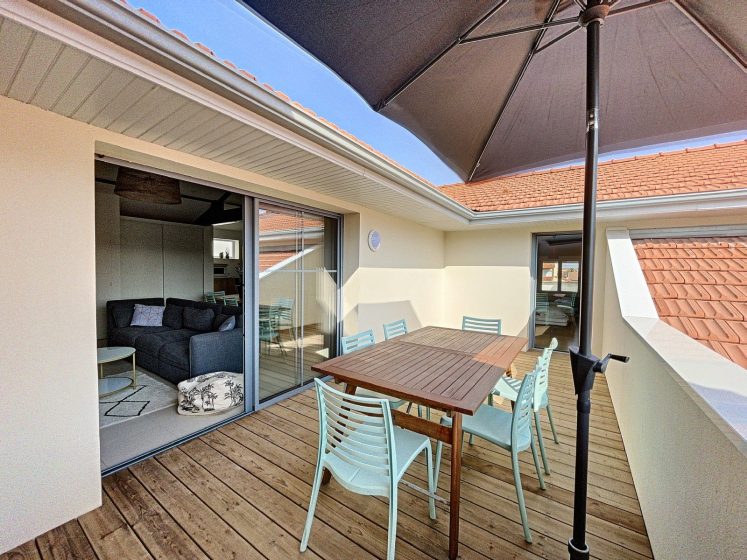 Agréable appartement 3 chambres extra centre à 200 m de l&rsquo;océan