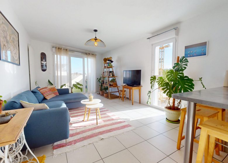 52750853  – Appartement – 3 pièces à TARNOS