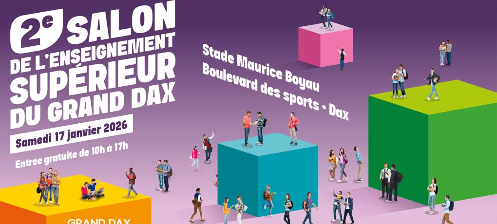 2ème Salon de l’enseignement supérieur du Grand Dax : rendez-vous le 17 janvier