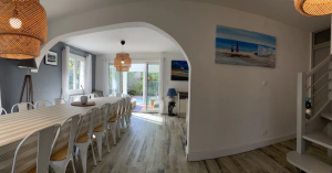 Villa Maluel en bord de mer avec piscine