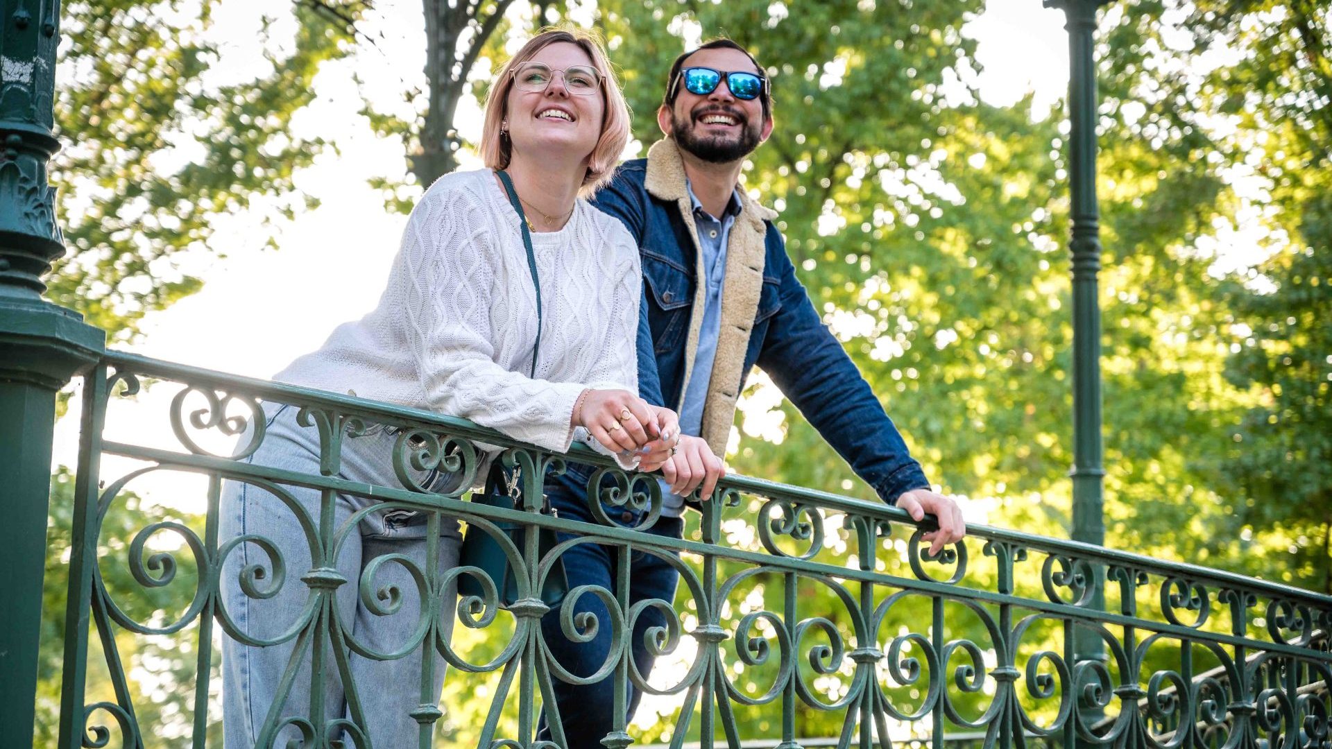 Couple en balade à Dax