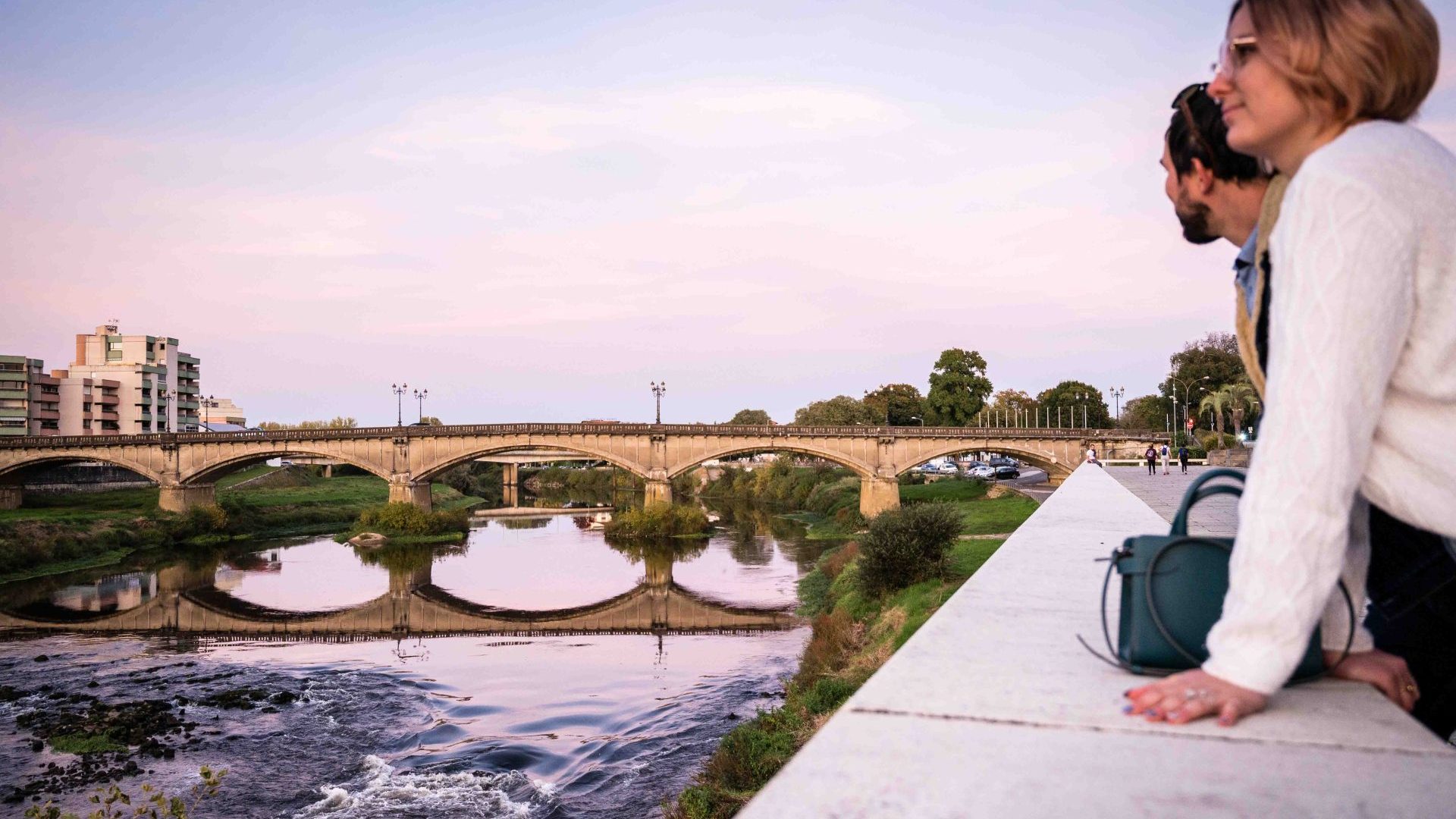 Le fleuve Adour à Dax