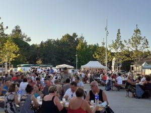 Repas au Marché des Producteurs de Pays à Sanguinet