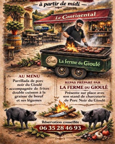 Brasero au Continental