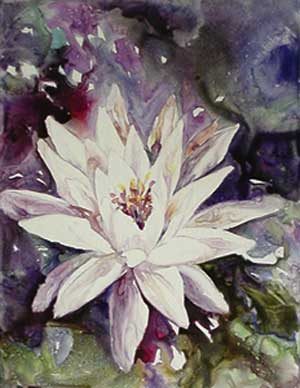 Atelier aquarelle sur papier yupo