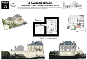 52492795  – Appartement – 4 pièces à MONT DE MARSAN