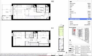 52774154  – Maison – 3 pièces à MESSANGES