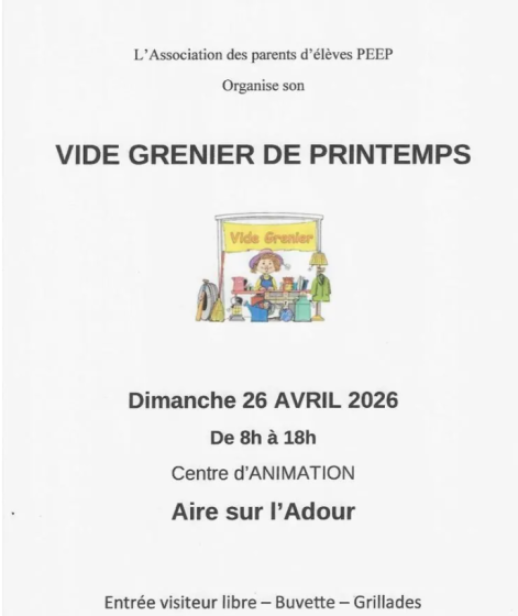 Vide Grenier du Printemps