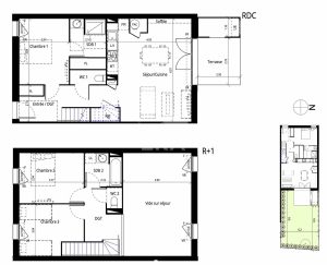 52903253  – Maison – 4 pièces à MESSANGES
