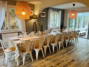 Villa Maluel avec piscine à deux pas de la plage