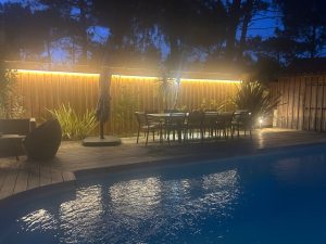 Villa Maluel avec piscine à deux pas de la plage