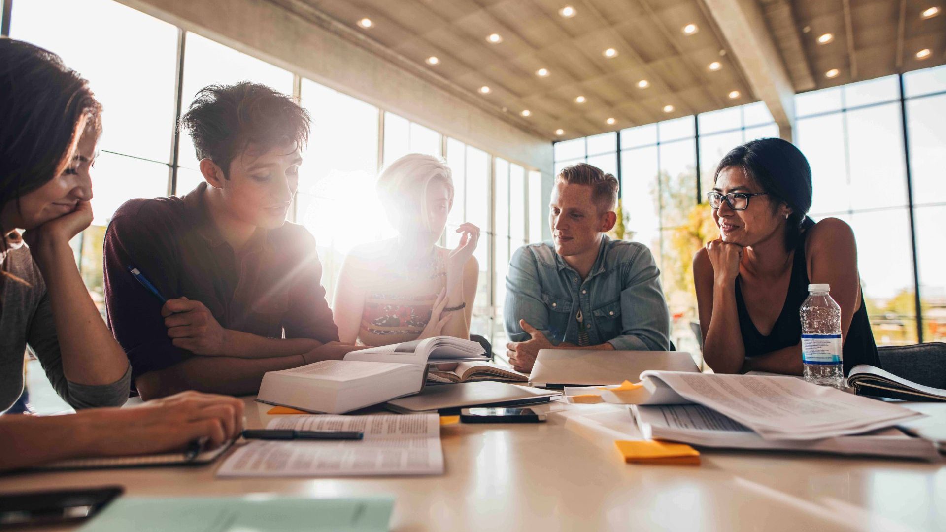 Etudiants dans une établissement landais en train de se former