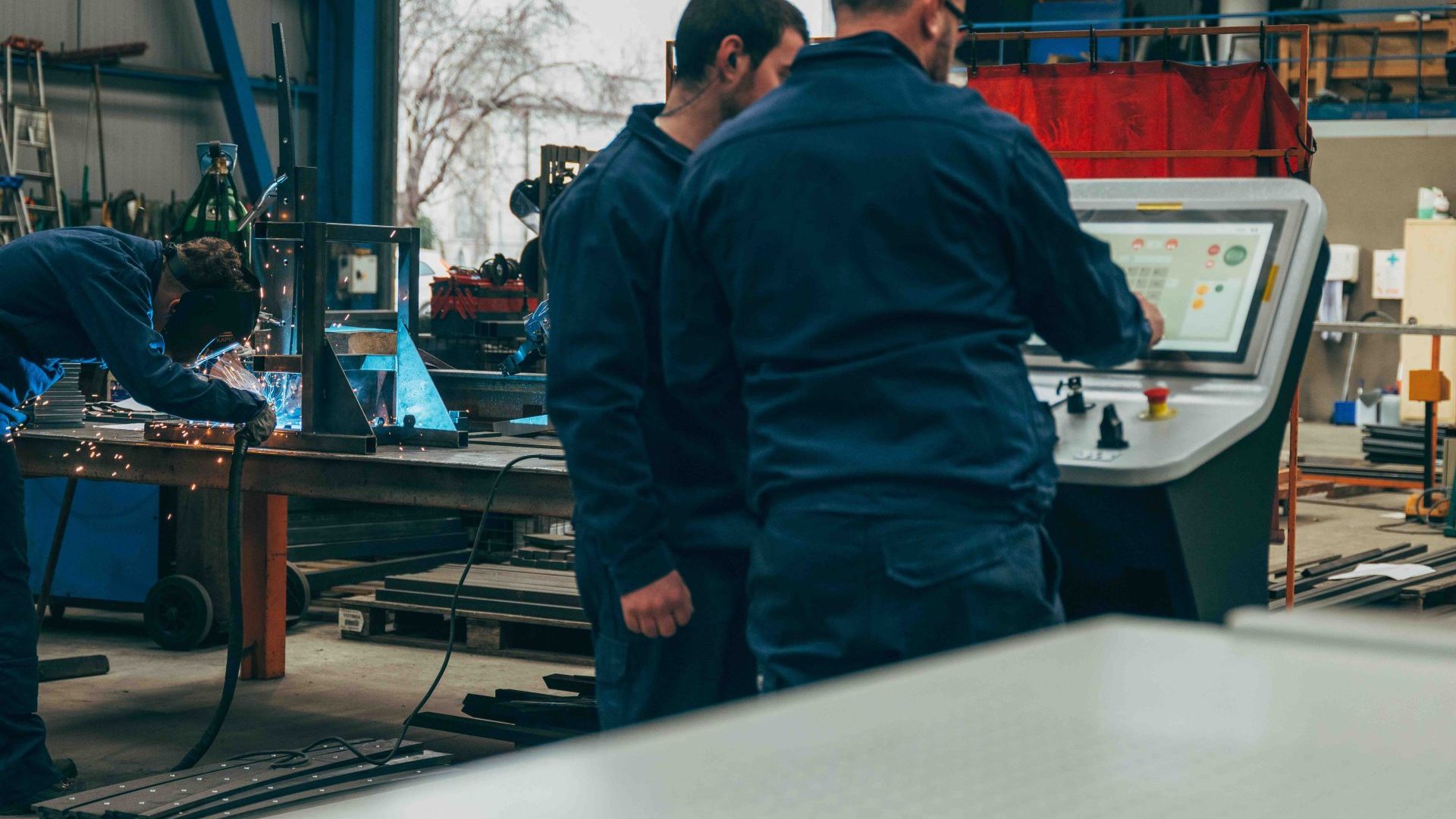 Atelier production société Metal Concept à Dax