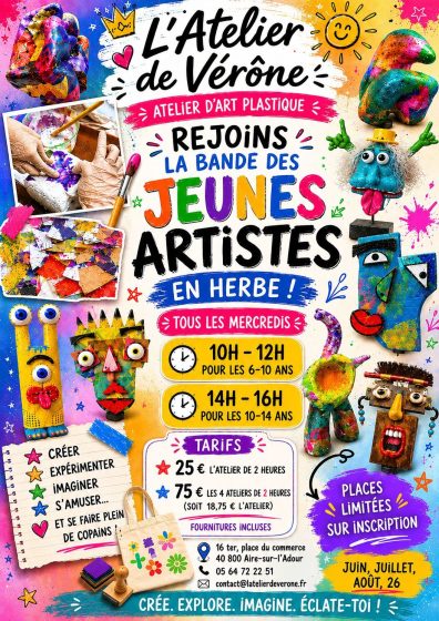 Les mercredis créatifs avec Vérône