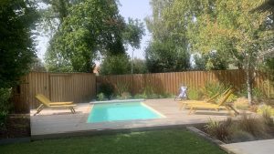 La Ganivelle, belle landaise rénovée avec piscine chauffée