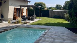 La Ganivelle, belle landaise rénovée avec piscine chauffée