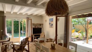 La Ganivelle, belle landaise rénovée avec piscine chauffée