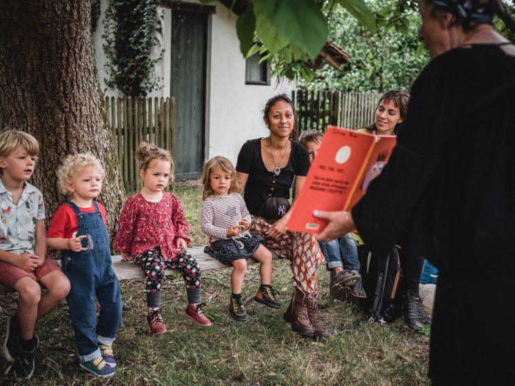 Journée pour les enfants à Marquèze le 12 août