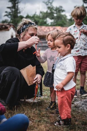 Journée pour les enfants à Marquèze le 12 août