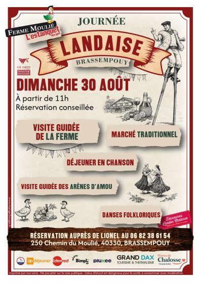 Journée Landaise à la Ferme Moulié