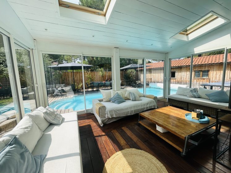 Villa Maluel – Piscine & plages à pied