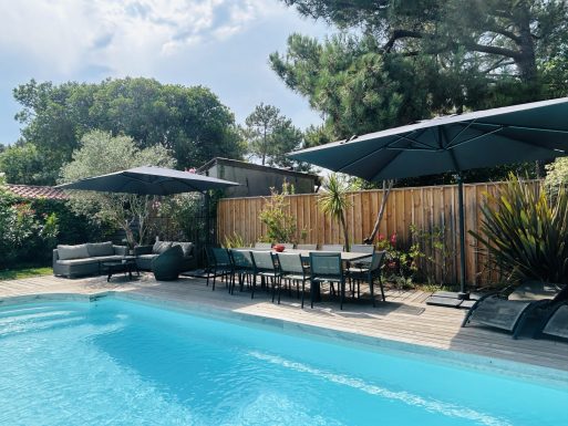 Villa Maluel – Piscine & plages à pied