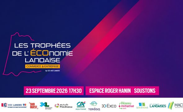 Trophées de l&rsquo;économie landaise 2026 : rdv à Soustons