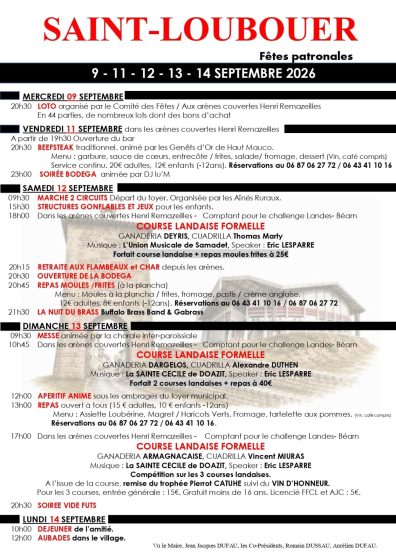 Fêtes de Saint Loubouer