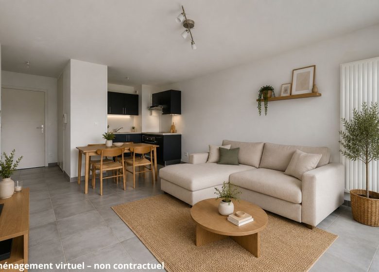 53151589  – Appartement – 2 pièces à BENESSE MAREMNE