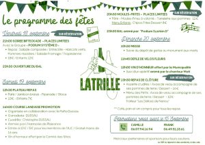 Fêtes de Latrille