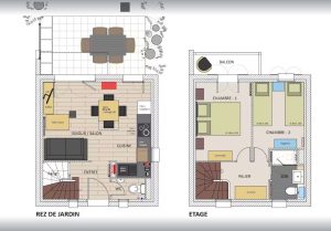 52818333  – Maison – 3 pièces à MOLIETS ET MAA