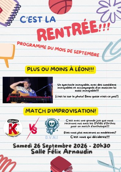 Match d&rsquo;improvisation théâtrale