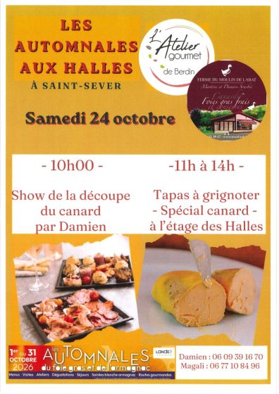 Les Automnales aux Halles de Saint-Sever