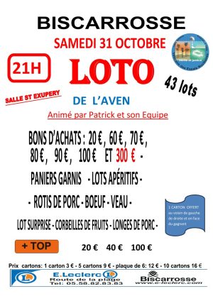 Loto de l&rsquo;Aven animé par Patrick et son équipe